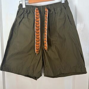 Kapital “Comb Burberry” Jumbo Drawstring Shorts